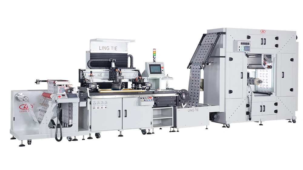 Roll-to-Roll Screen Press
