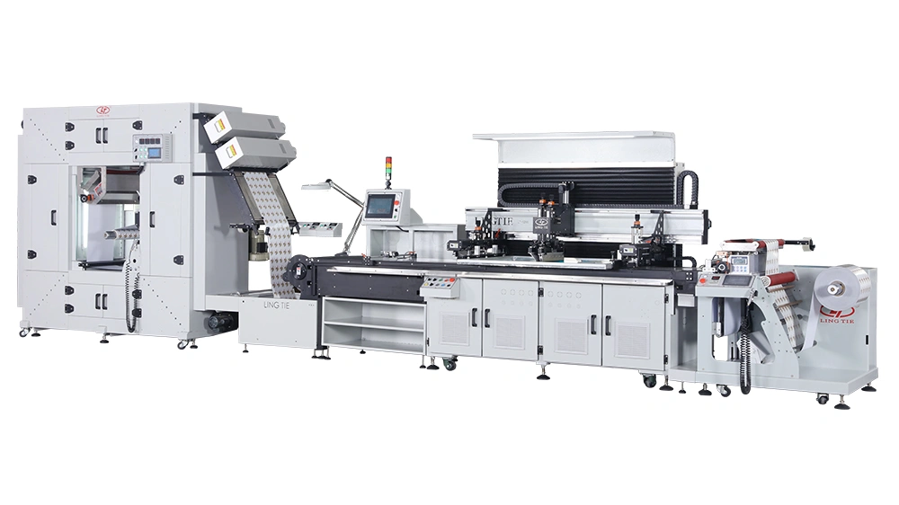 Roll-to-Roll Screen Press